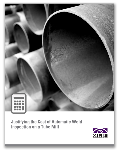 Cover image of Xiris Justifying the Cost of Automatic Weld Inspection on a Tube Mill White Paper