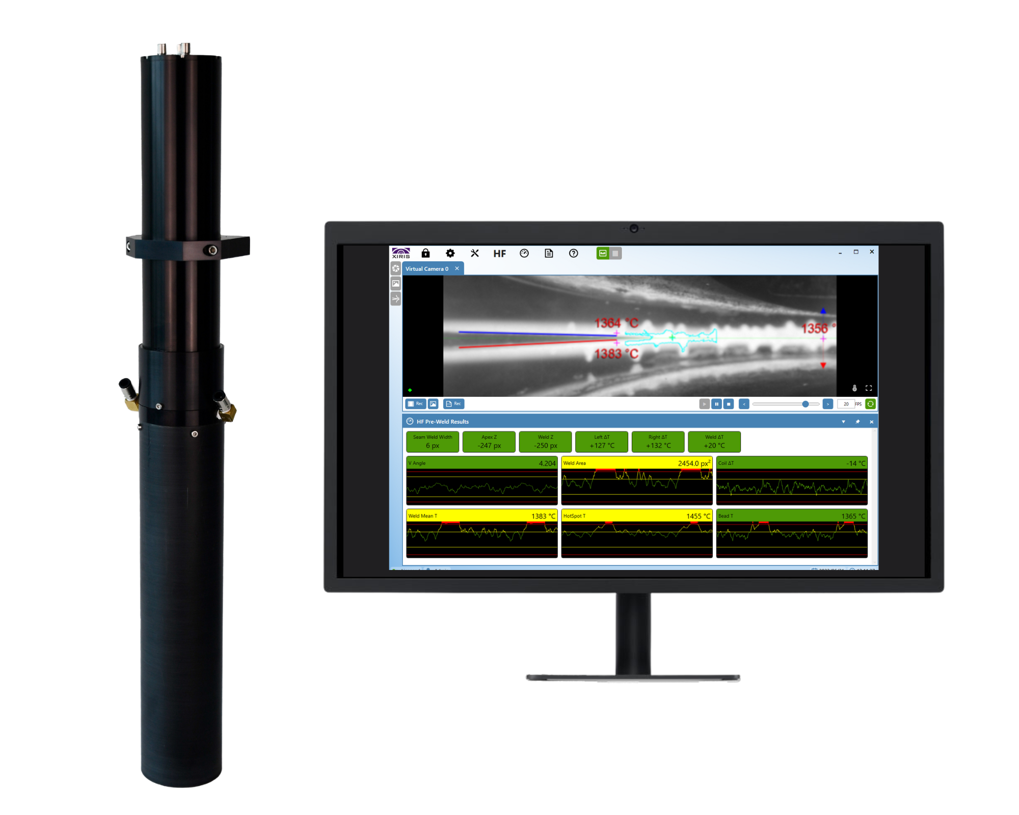 HF Pre welding inspection system