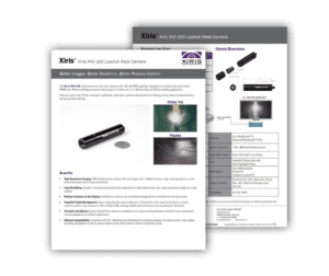 Lipstick weld camera datasheet